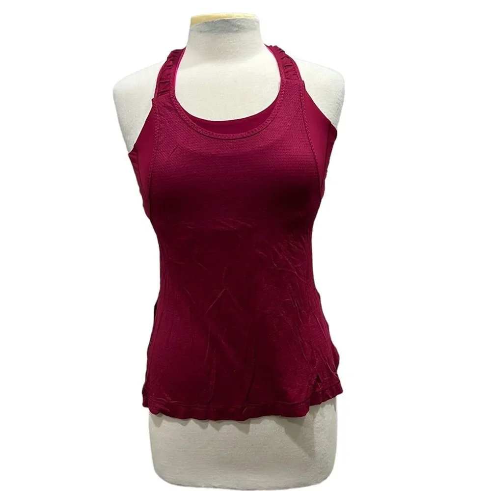 Lululemon Athletica Tank Top with Built-in Bra Size 4